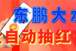 （6002期）东鹏_全自动抽红包软件+详细使用教程！