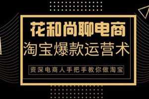 （1349期）天猫淘宝爆款运营实操技术系列课：资深电商人手把手教你做淘宝（无水印）