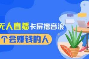 2024独家无人直播卡屏撸音浪，12月新出教程，收益稳定，无需看守，轻松上手日入1000+【揭秘】