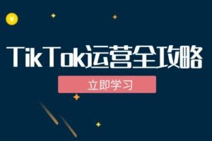 （12739期）TikTok实战运营全攻略：从下载软件到变现，抖音海外版实操教程