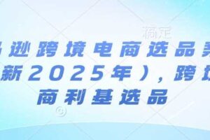 亚马逊跨境电商选品案例(更新2025年3月)，跨境电商利基选品