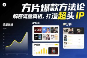 方片爆款方法论,解密流量真相,打造超头IP