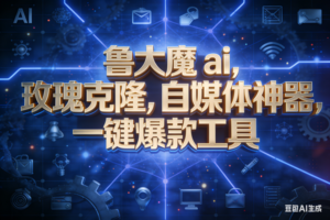 (17010期)玫瑰克隆神器,ai鲁大魔,自媒体必备神器,一键爆款,详细教程