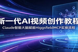 新一代AI视频创作教程：Claude智能大脑赋能，HiggsfieldMCP实操流程