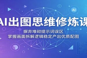 AI出图思维修炼课:摒弃堆砌提示词误区,掌握画面拆解逻辑稳定产出优质配图