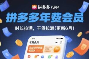 拼多多年费会员，实经验分享操，时长拉满，干货拉满(更新26年06月02日)